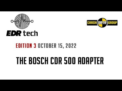 Bosch CDR 500 FlexRay Adapter Kit – crashdatagroup